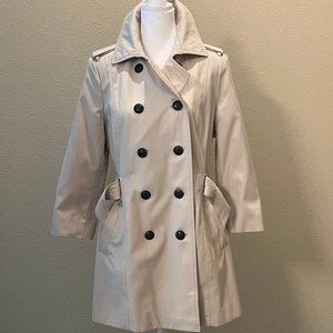 A BRAND NEW Express Khaki Trench Coat